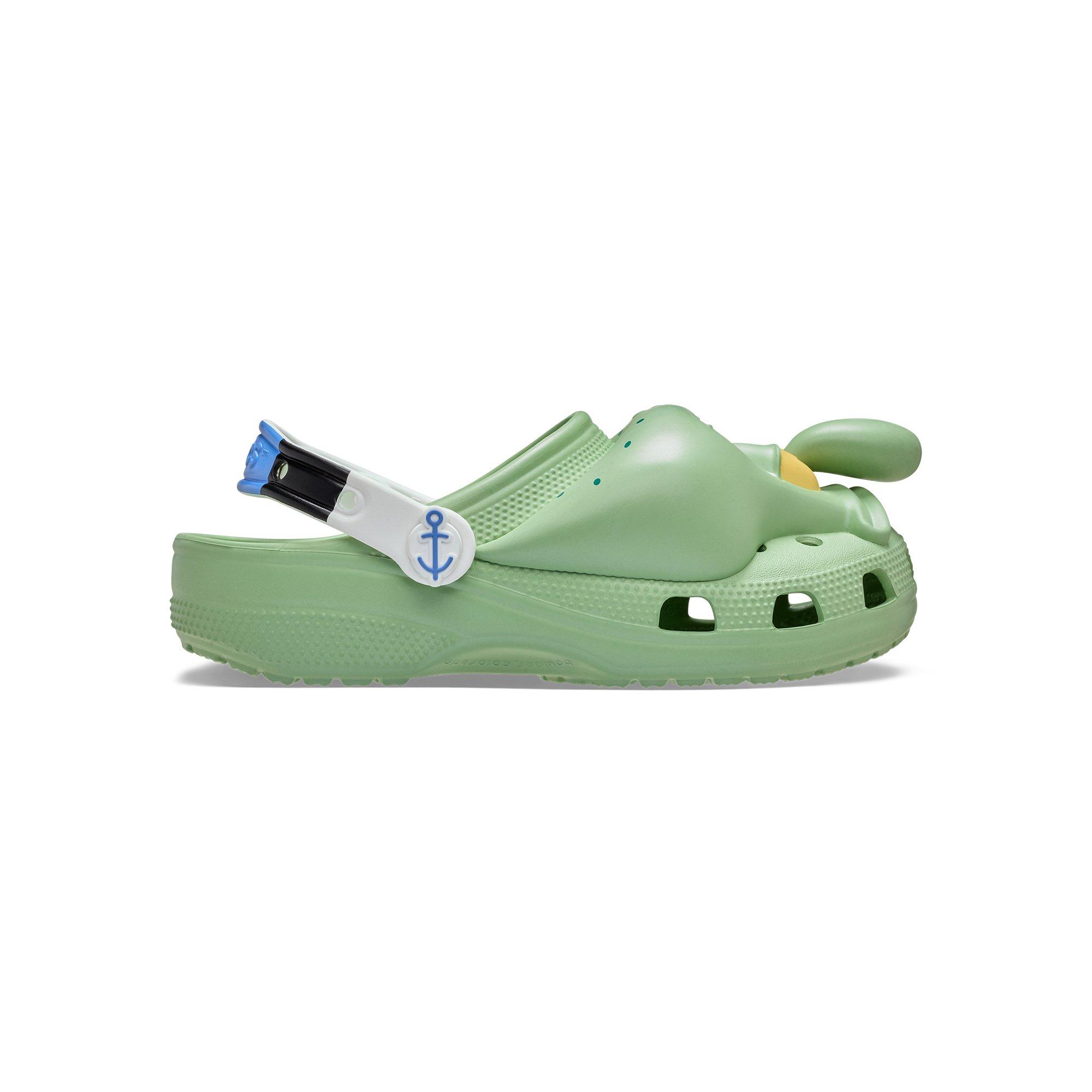 Crocs x SpongeBob SquarePants "Squidward" Unisex Classic Clog - GREEN/WHITE